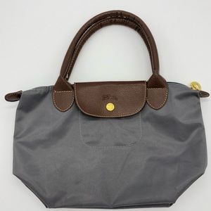 Mini Longchamp in Grey